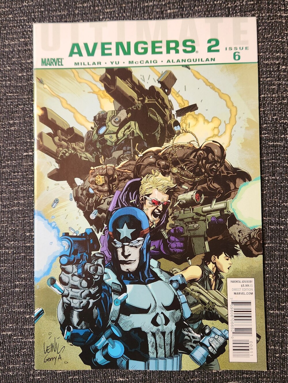 Marvel Avengers 2 Comic Cover Issue 6